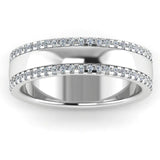 Men's Diamond Band 0.4ct Wedding Ring DW50 Heera Diamonds HEERA DIAMONDS