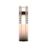 Men's Diamond Band 0.4ct Wedding Ring DW50 Heera Diamonds HEERA DIAMONDS