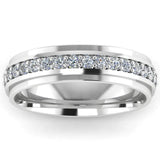Men's Diamond Band 0.5ct Wedding Ring DW30 Heera Diamonds HEERA DIAMONDS