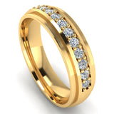 Men's Diamond Band 0.5ct Wedding Ring DW30 Heera Diamonds HEERA DIAMONDS