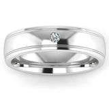 Men's Diamond Band 0.6ct Wedding Ring DW4 Heera Diamonds HEERA DIAMONDS