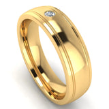 Men's Diamond Band 0.6ct Wedding Ring DW4 Heera Diamonds HEERA DIAMONDS