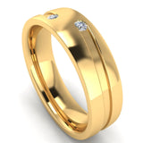 Men's Diamond Band 0.8ct Wedding Ring DW54 Heera Diamonds HEERA DIAMONDS