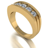 Men's Diamond Band 1.00ct Lab Grown Wedding Ring GR20309 HEERA DIAMONDS