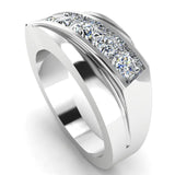 Men's Diamond Band 1.00ct Lab Grown Wedding Ring GR20311 HEERA DIAMONDS