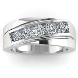 Men's Diamond Band 1.00ct Lab Grown Wedding Ring GR20311 HEERA DIAMONDS