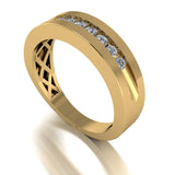 Men's Diamond Band 1.5ct Lab Grown Wedding Ring GR20181 HEERA DIAMONDS