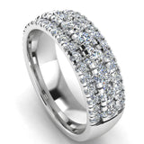 Men's Diamond Band 1.95ct Wedding Ring DW27 Heera Diamonds HEERA DIAMONDS