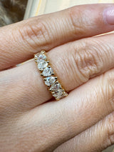"Mirage" 3 Carat 18K Yellow Gold Eternity Ring HEERA DIAMONDS