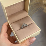 "Nevena" Marquise Cut Leaf Foliage Cut Diamond Engagement Ring - HEERA DIAMONDS