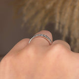 Princess Cut Diamond Channel Set Eternity Band Wedding Ring - HEERA DIAMONDS