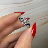 "Raen" Round Cut 0.80 Carat Twisted Diamond Shoulder Engagement Ring HEERA DIAMONDS