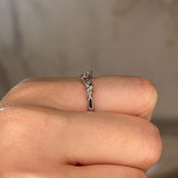 "Sofi" Foliage Marquise and Round Brilliant Cut Diamond Eternity Ring ET60 - HEERA DIAMONDS