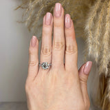 "Solace" 2.50 Carat Round Brilliant Cut Diamond Shoulders Platinum Engagement Ring - HEERA DIAMONDS