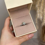 "Solace" 2.50 Carat Round Brilliant Cut Diamond Shoulders Platinum Engagement Ring - HEERA DIAMONDS