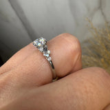 "Sterley" 1.5 Carat Round Cut Diamond Shoulder Engagement Ring HEERA DIAMONDS