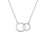 Striking Circle Necklace Hot Diamonds
