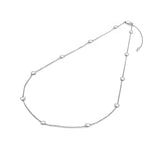 Tender White Topaz Intermittent Necklace - 45cm Hot Diamonds