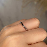 "Thea" Irregular Subtle Shaped Eternity Ring ET37 - HEERA DIAMONDS