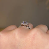 "Venus" Halo Round Brilliant Cut Diamond Engagement Ring HARB18 - HEERA DIAMONDS