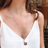 Youthful Circle Lariat Hot Diamonds