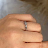 "Zoi" Irregular Round Brilliant Diamond Eternity Ring ET5 - HEERA DIAMONDS