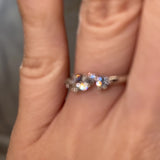 "Zoi" Irregular Round Brilliant 0.50ct Diamonds Eternity Ring ET5