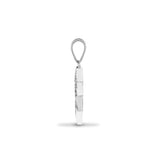 18ct White Gold Diamond Pendant - HEERA DIAMONDS