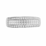 18ct White Gold Diamond Ring - HEERA DIAMONDS