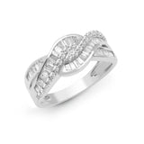18ct White Gold Diamond Ring - HEERA DIAMONDS