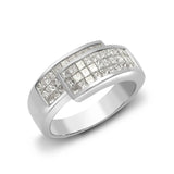 18ct White Gold Diamond Ring - HEERA DIAMONDS