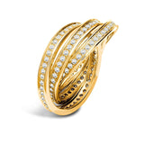 18ct Yellow 1.40ct Diamond Full Set 3mm RWR - HEERA DIAMONDS