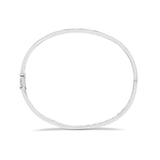 DIAMOND 1.00CT CHANNEL SETTING BANGLE IN 9K WHITE GOLD - HEERA DIAMONDS