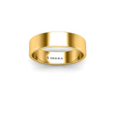 FLAT COURT WEDDING RING IN 5MM WIDTH - HEERA DIAMONDS