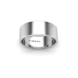 FLAT COURT WEDDING RING IN 7MM WIDTH - HEERA DIAMONDS