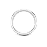 TRADITIONAL COURT POLISHED WEDDING RING IN 6MM WIDTH - HEERA DIAMONDS