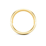 TRADITIONAL COURT POLISHED WEDDING RING IN 6MM WIDTH - HEERA DIAMONDS