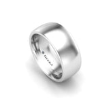 TRADITIONAL COURT POLISHED WEDDING RING IN 8MM WIDTH - HEERA DIAMONDS