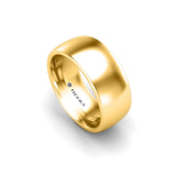 TRADITIONAL COURT POLISHED WEDDING RING IN 8MM WIDTH - HEERA DIAMONDS