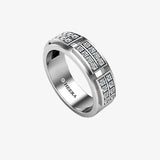 0.20 Carat Diamond Set Men's Wedding Band