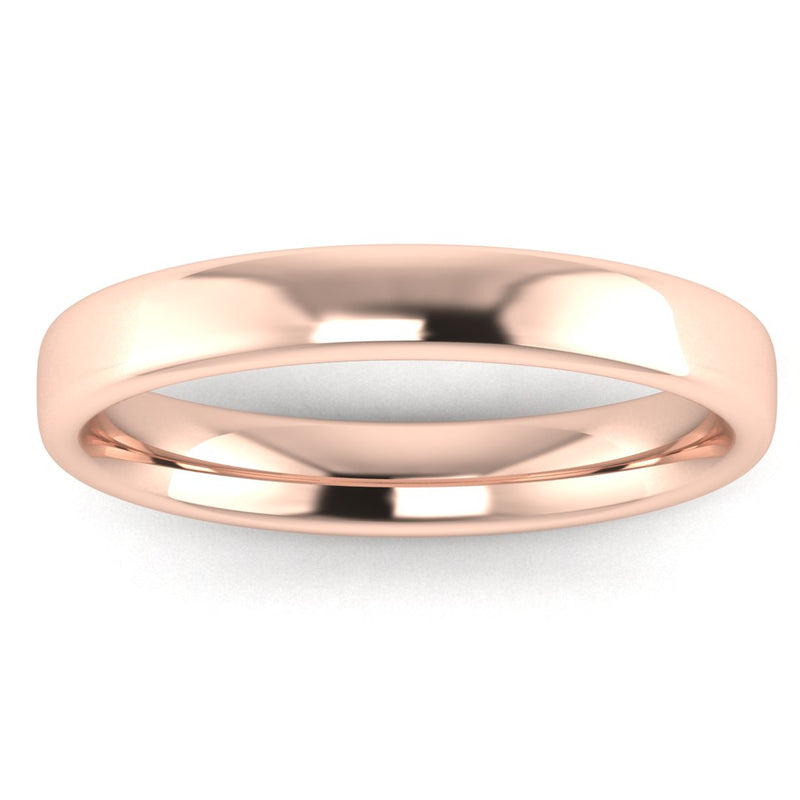 3mm Band Classic Soft Court Wedding Ring - HEERA DIAMONDS