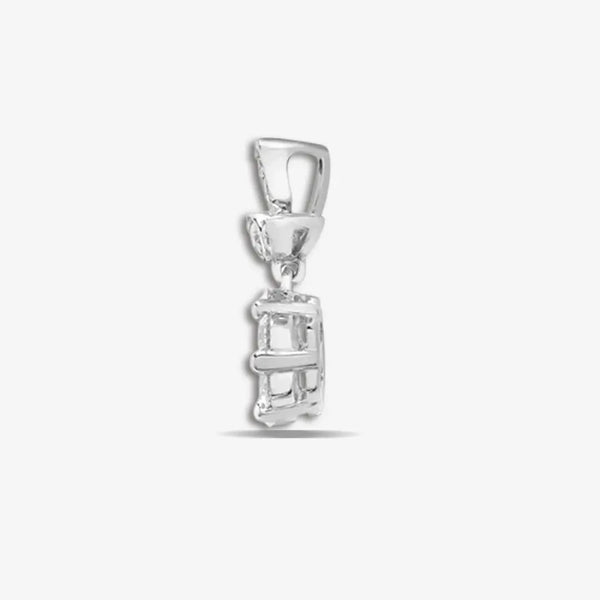 18ct White 0.35ct Diamond Pendant HEERA DIAMONDS