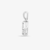 18ct White 1.00ct Diamond Cluster Pendant HEERA DIAMONDS