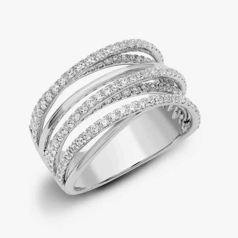 18ct White 1.10ct Diamond Ring HEERA DIAMONDS