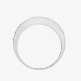 18ct White 1.18ct Round & Baguette Diamond Ring HEERA DIAMONDS