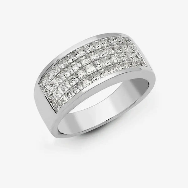 18ct White 1.50ct Princess Cut Diamond Ring HEERA DIAMONDS