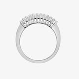 18ct White 2.00ct Round & Baguette Diamond Ring HEERA DIAMONDS