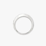 18ct White Diamond-0.55ct Em-0.65ct 1\2 Eternity Ring