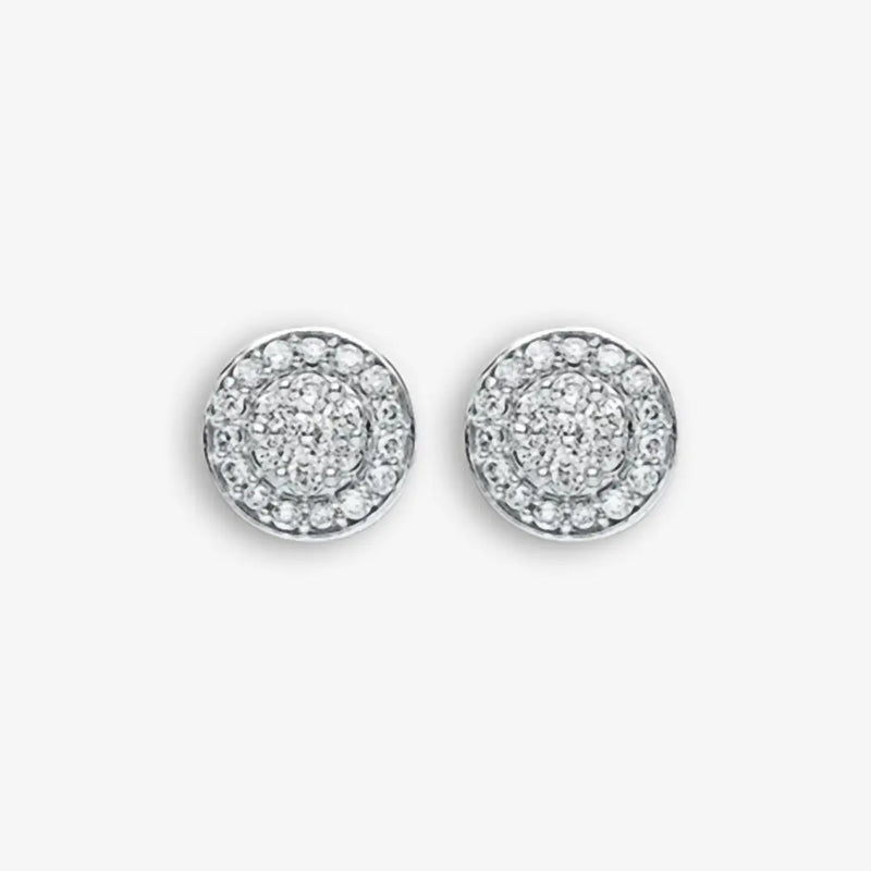 18ct White Gold 0.25ct Dia Stud Earrings HEERA DIAMONDS