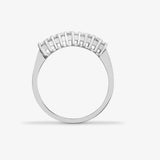 18ct White Gold 1.00ct 5 Stone Diamond Ring HEERA DIAMONDS